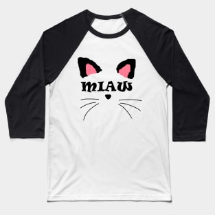 miaw Baseball T-Shirt